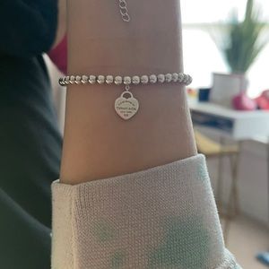 Tiffany and co beaded bracelet